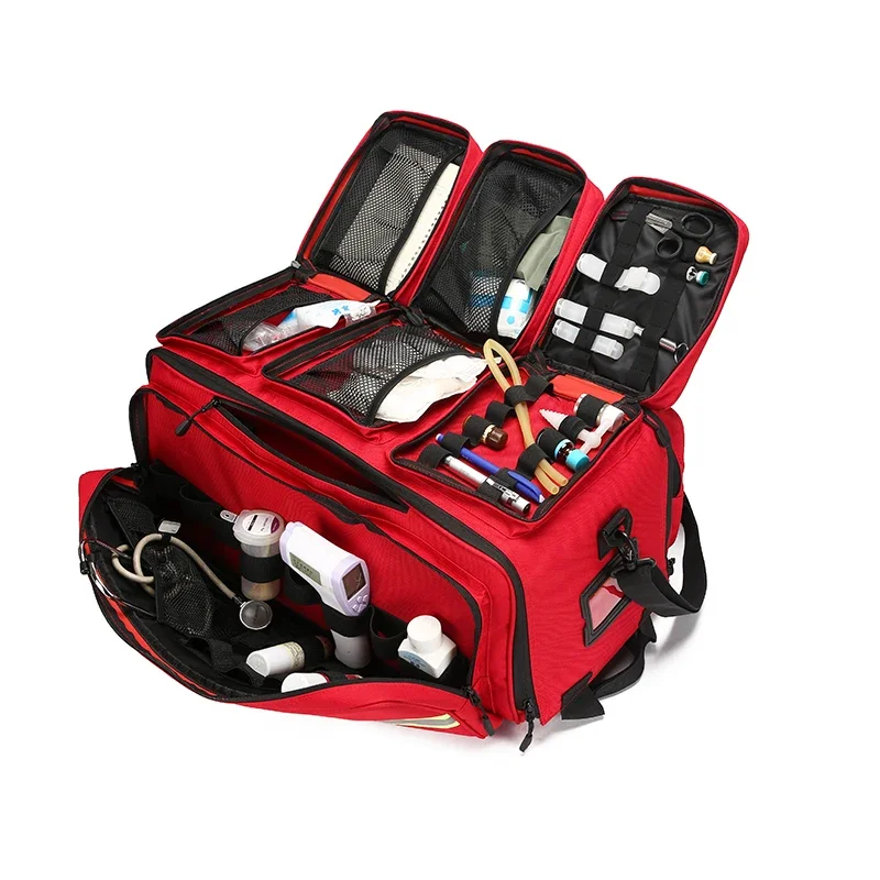 

Custom Durable Trauma First Aid Kit Tactical Emergency Bag Empty Trousse De Premier With Whole Medical Tools fast