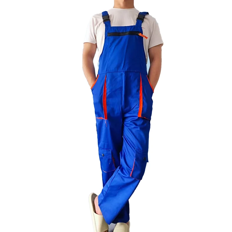 

Брюки с ремешками, трехмерная рабочая одежда с большими карманами, рабочие брюки с несколькими карманами и цветными блоками, одежда для охраны труда