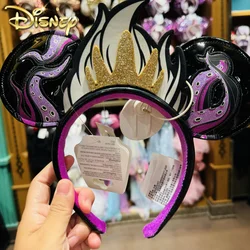 Original Disney 2024 Chip Dale Halloween Headband Collection Cartoon Doll Cute Collection Children Birthday Christmas Toy Gift