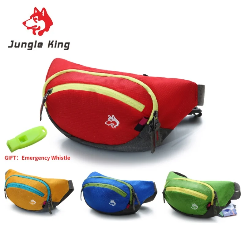 JUNGLE KING CY084  Hydration Running Belt Waist Pack Travel Money Bag Trail Marathon Gym Workout Fitness Mobile Phone Holder