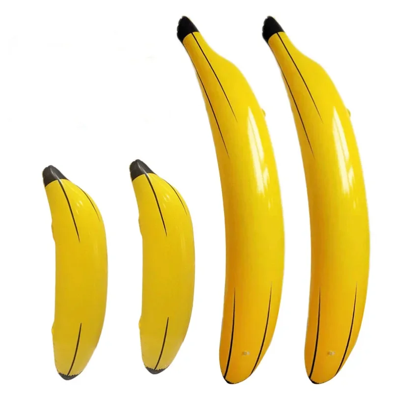 Banana Balloon Big Size Banana Bar Prop Happy Fruit Birthday Party Banana Party Balloon Kids Favor Concert Support Props