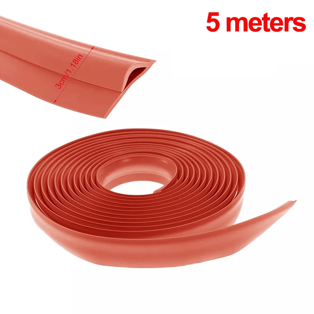 1pc 5m Adhesive Carpet Edge Strip Floor Transition Strip Seamless For Wood Laminate Tile Floor Transition Accessories