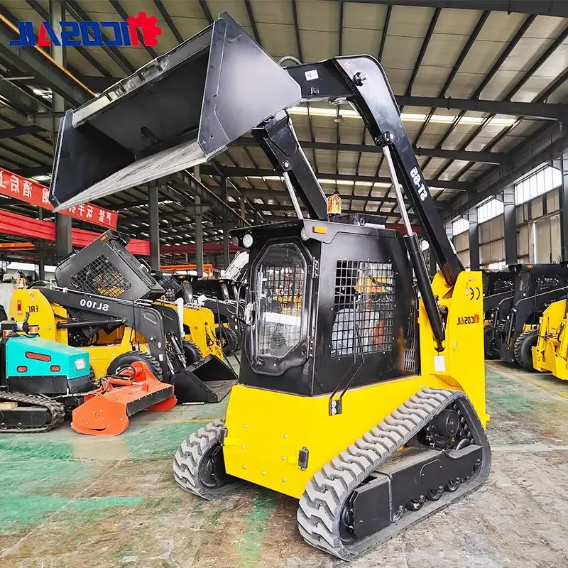 

Dependable Agricultural Workhorse-Mini Skid Steer Loader Euro5 Engine Crawler Drive For Barn Cleaning Farm Maintenance