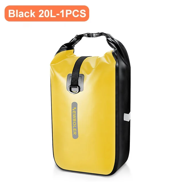 NEWBOLER 10L 20L Waterdichte Fiets Voorvork Tas Quick Release Fiets Achterbank Kofferbak Tas Fietstas Fietsaccessoires - afbeelding 1