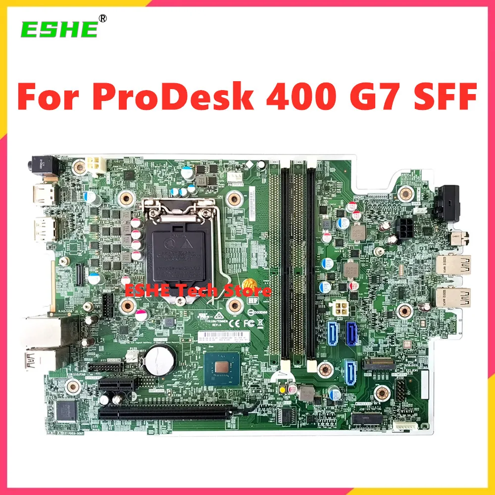 

M12709-001 M12709-601 для материнской платы ноутбука HP ProDesk 400 G7 SFF L76448-001 L76454-001 Intel Q470 LGA1200 DDR4 100% тест в порядке