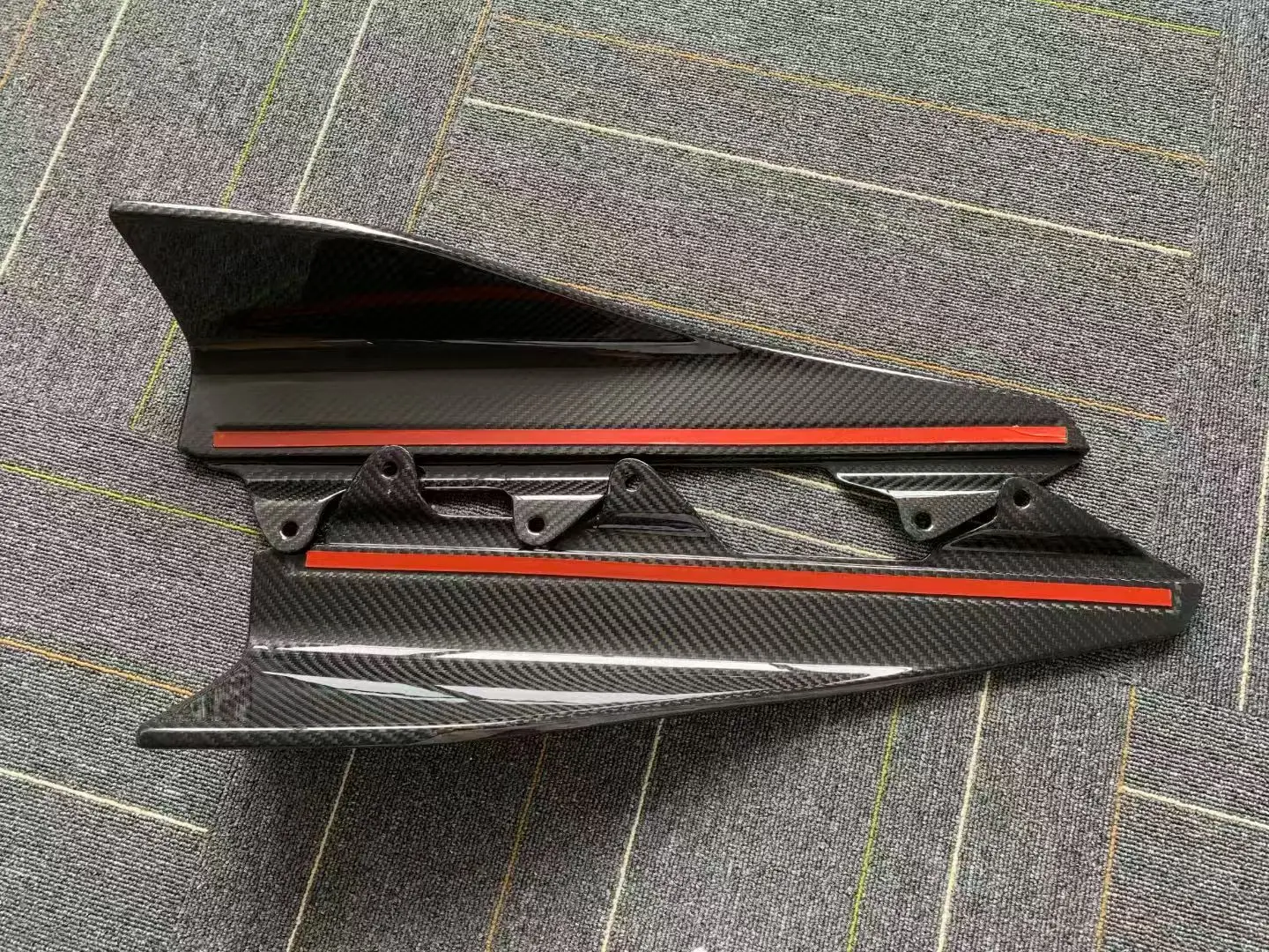 For M2 M2C F87 2014-2022 Dry Carbon Fiber Front Bumper Exhaust Side Skirts M Performance Body Kit New