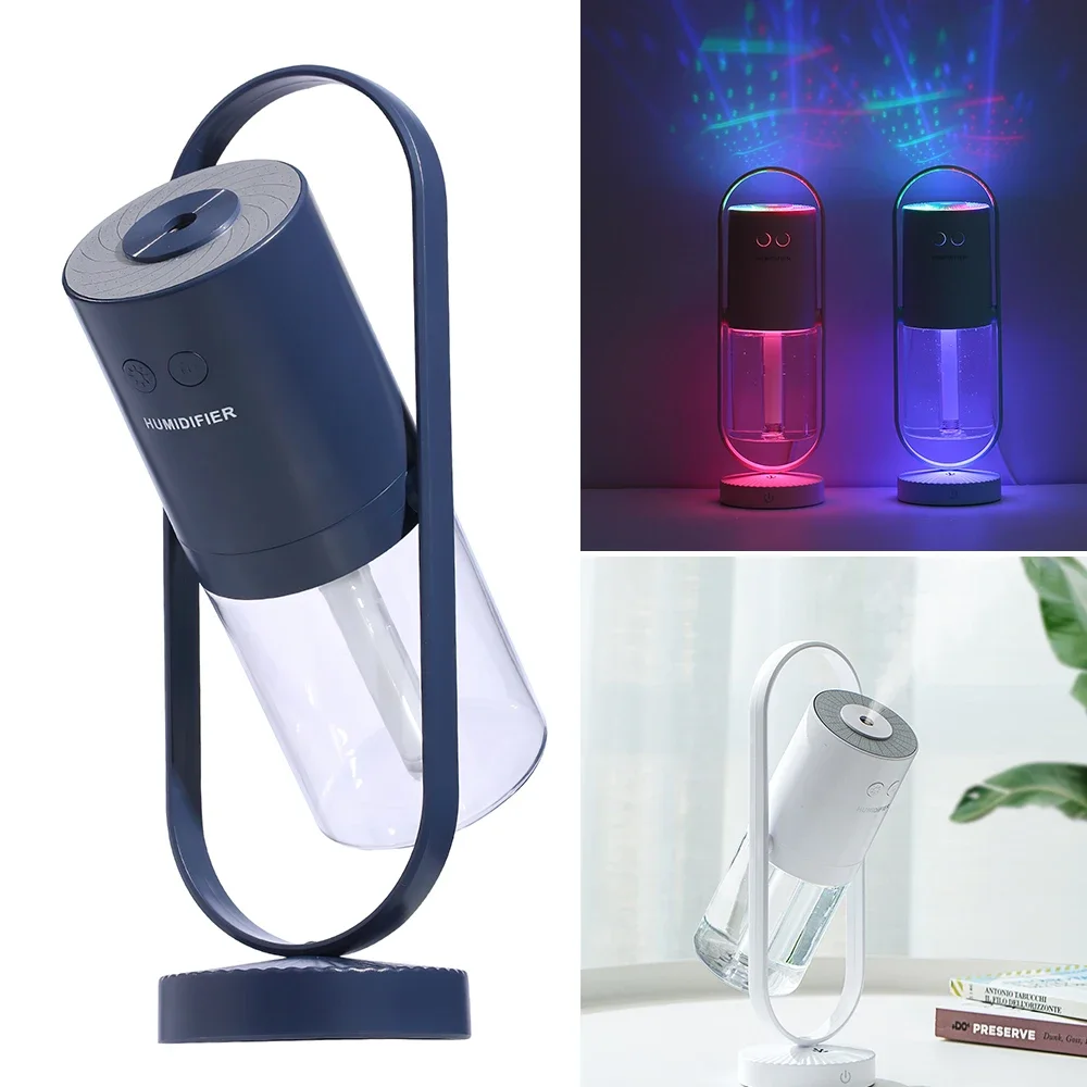 200ML Magic Shadow Umidificatore Ad Ultrasuoni Freddo Mist Maker Diffusore di Aroma Lampada Del Proiettore A LED USB Umidificatore Deodorante per auto