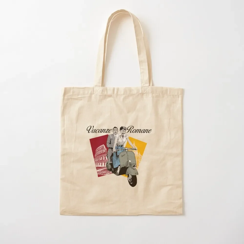 

Roman Holiday (Vacanze Romane) Tote Bag shopper bag women tote bag men supermarket folding Canvas Tote