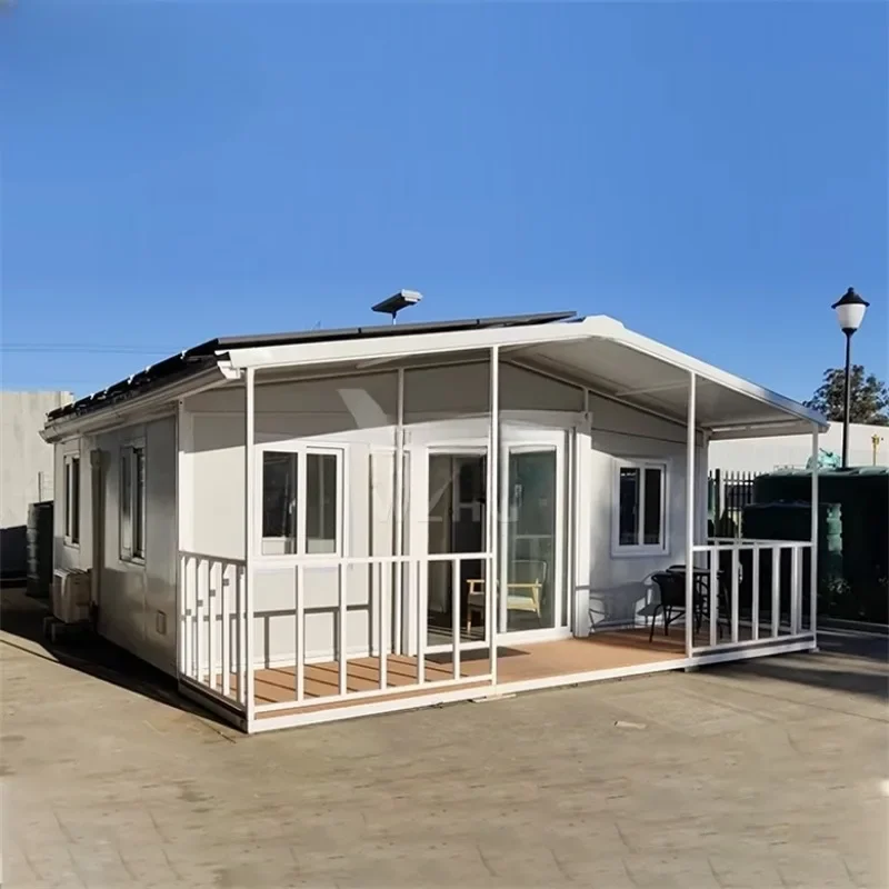 56Sqm Prefabricated Expandable Trailer Party 20Ft Home 3 Bedroom Foldable Expandable House