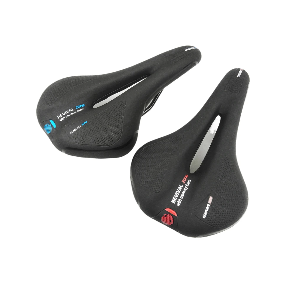 Comfortable Bicycle Saddle MTB Mountain Road Bike Seat Hollow Gel Cycling Cushion Exercise Bike Saddle for Men and Women