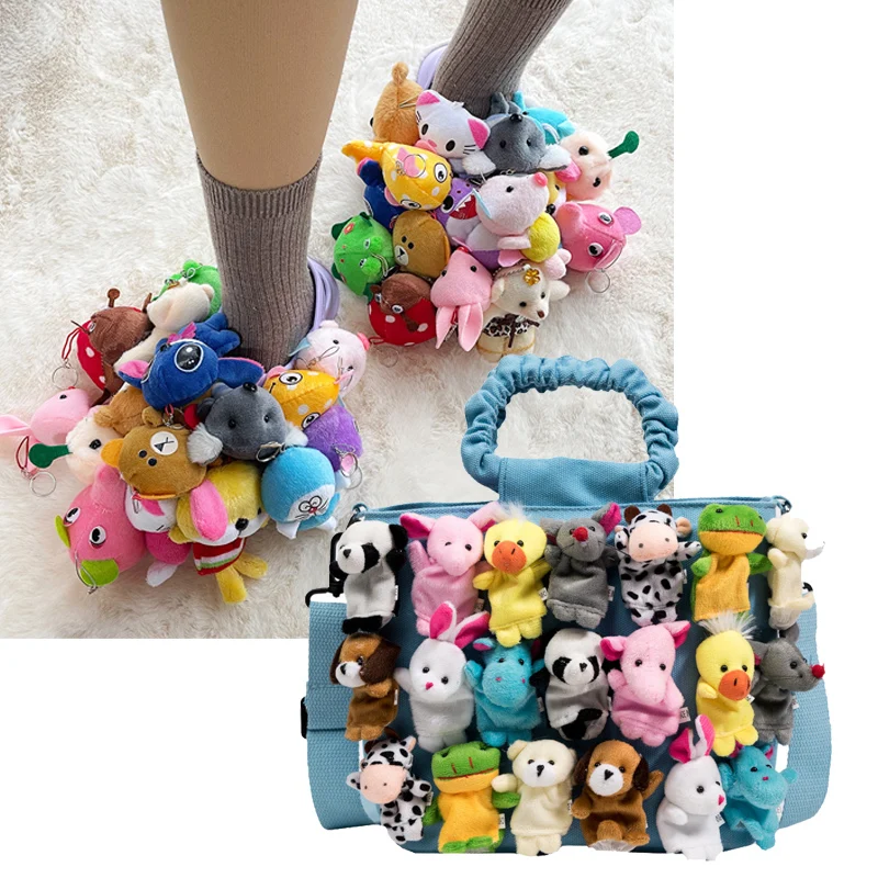 2024 Women Home Slippers Summer Cute Plush Animal Decorative Slippers Fashion Wearing Slippers Non-slip Flat Shoes Ladies Shoes