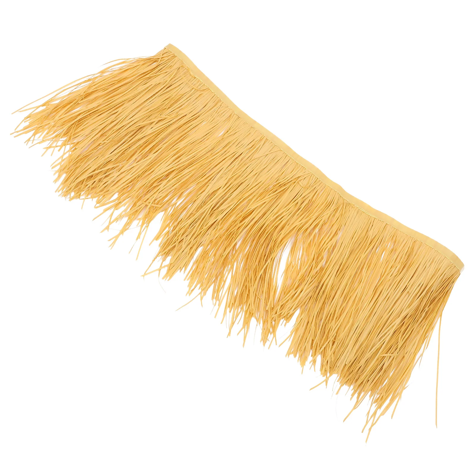 Telhado de palha artificial simulado, sombra decorativa para paisagismo, projeto de artesanato diy, sem manutenção, jardim, paisagem