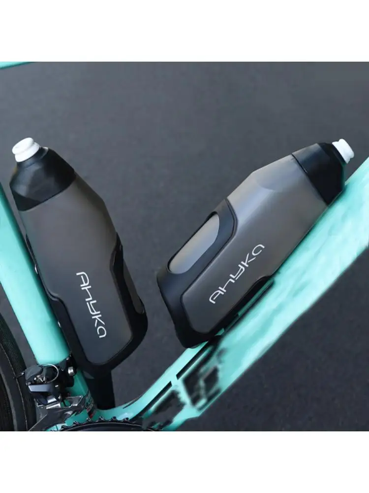 AliExpress NONE Bicycle Aerodynamic Water Bottle Bracket Set 600ml MTB Road Bike Frame Down Tube Riding Water Kettle Cycling Water Bottle