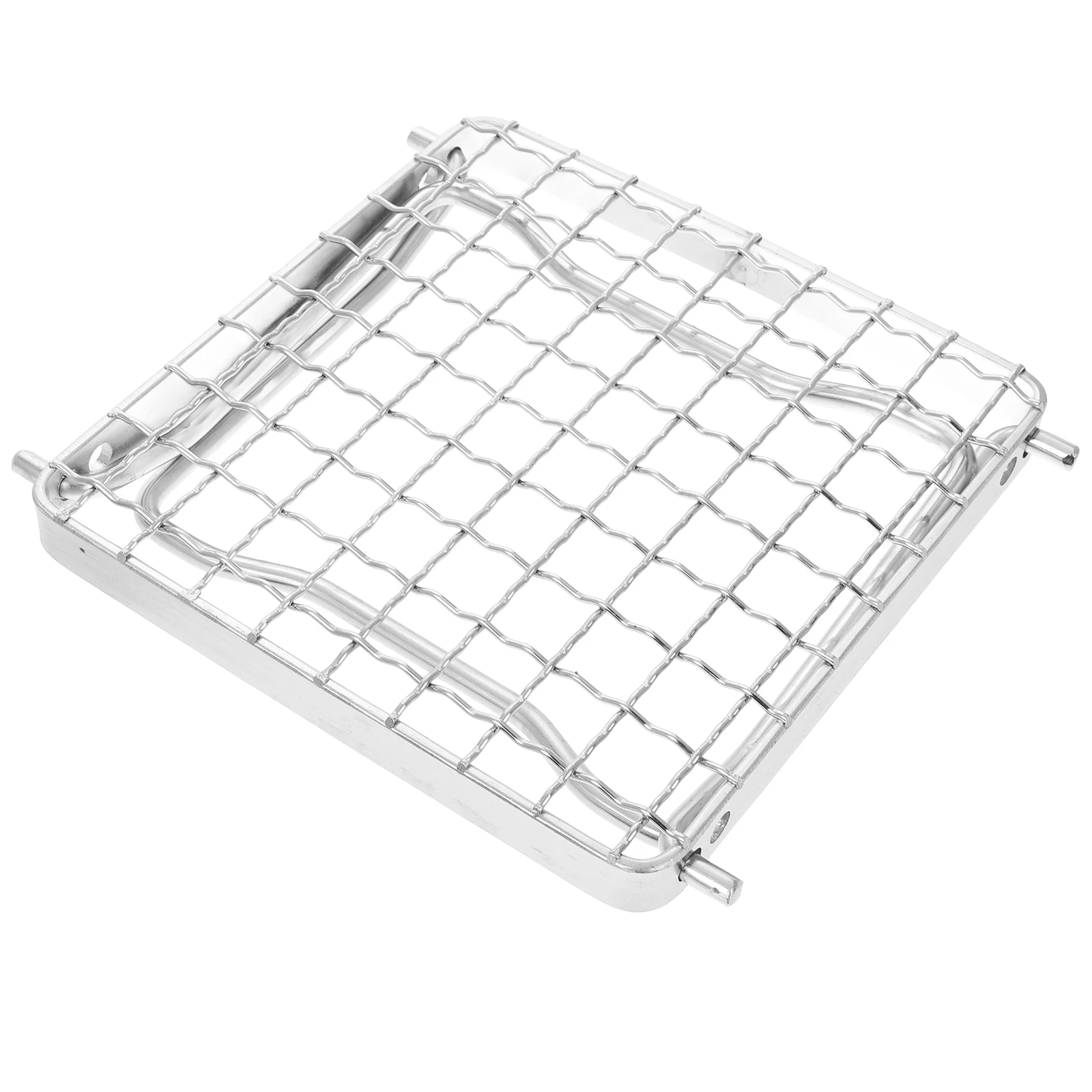 

Stainless Steel Outdoor Foldable BBQ Mesh Camping Stove Portable Cookware Extended Design Durable Material