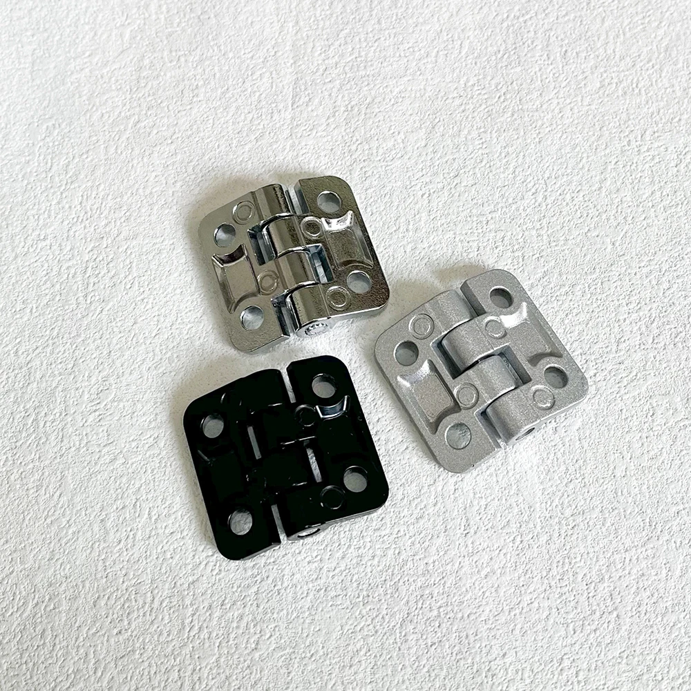 

2 PCS 30*30 Zinc Alloy Cabinet Door Furniture Industrial Hardware Butt hinges Heavy duty load bearing switch control cabinet