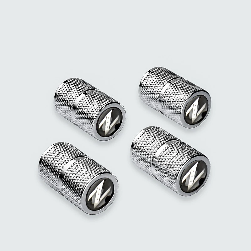 4PCS Car Z Badge Wheel Tires Caps Tyre Valve Stem Cover For Qashqai J10 Juke Tiida X-Trail T32 350Z March Navara Car Accessories