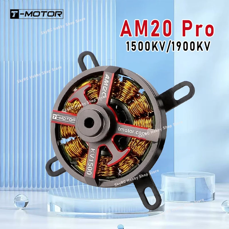 

Бесщеточный двигатель T-Motor AM20 Pro — легкая термостойкая деталь FPV с ЧПУ и высоким крутящим моментом