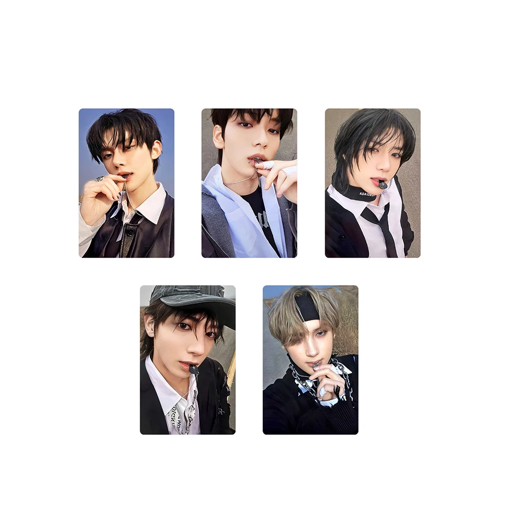 5Pcs/Set KPOP Yeonjun Soobin Minisode: 3 Album Photocards List Beomgyu Hueningkai Taehyun Selfie LOMO Cards Fans Collection Gift