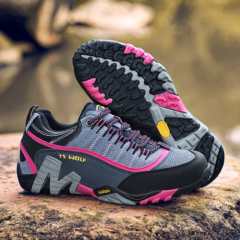 

Профессиональная походная обувь для мужчин и женщин, удобная треккинговая обувь унисекс, противоскользящая уличная горная обувь, парная охотничья обувь