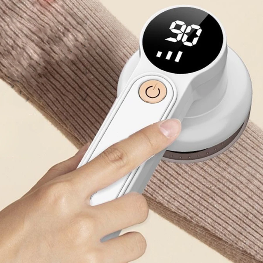 Rechargeable Fabric Hair Remover: Portable & USB Powered Hairball Trimmer For Sweater  & Wool Pilling Garment Removal
