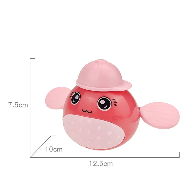 Baby Bath Toys Bathing Cute Swimming Globefish Crown Pool Beach Classic Chain Clockwork Water Toy For Kids Water Playing Toys