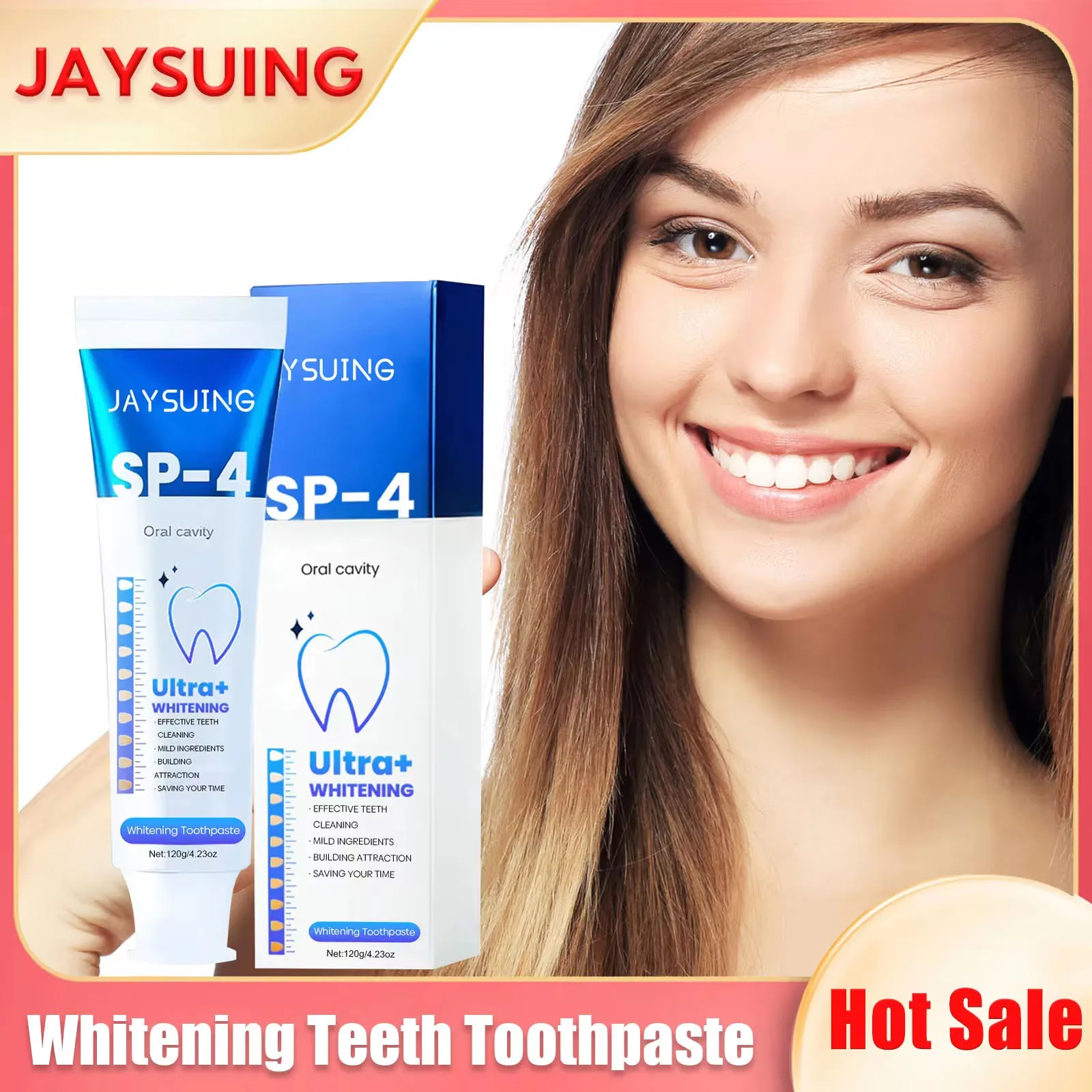 Probiotic Toothpaste Sp-4 Brightening Ultra Lightening Protect Gums Fresh Breath Teeth Cleaning Plaque Remover Health Oral Care