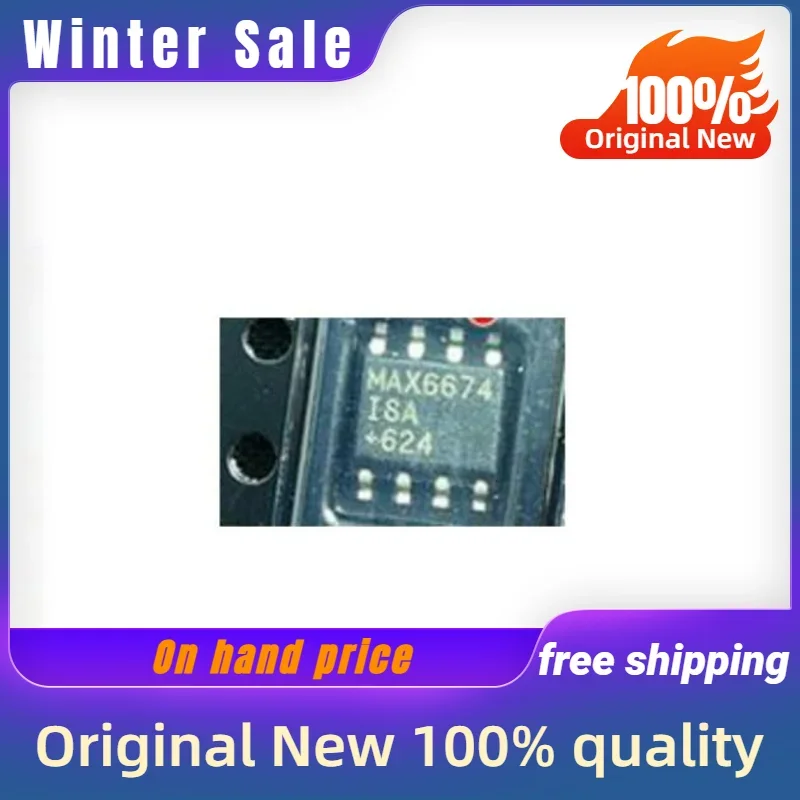 3 قطعة سلع ذات جودة أصلية جديدة MAX6674ISA SOP8