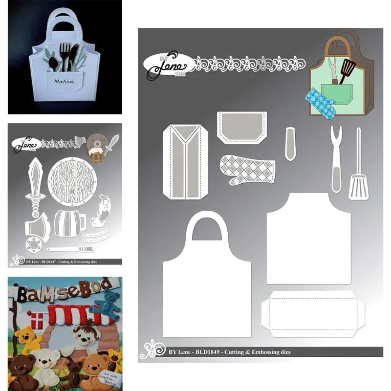 Children's Long Sleeved Overalls Are Very Cute Metal Cutting Dies New Arrival 2026 DIY Molds Scrap Booking Paper Making Die Cuts