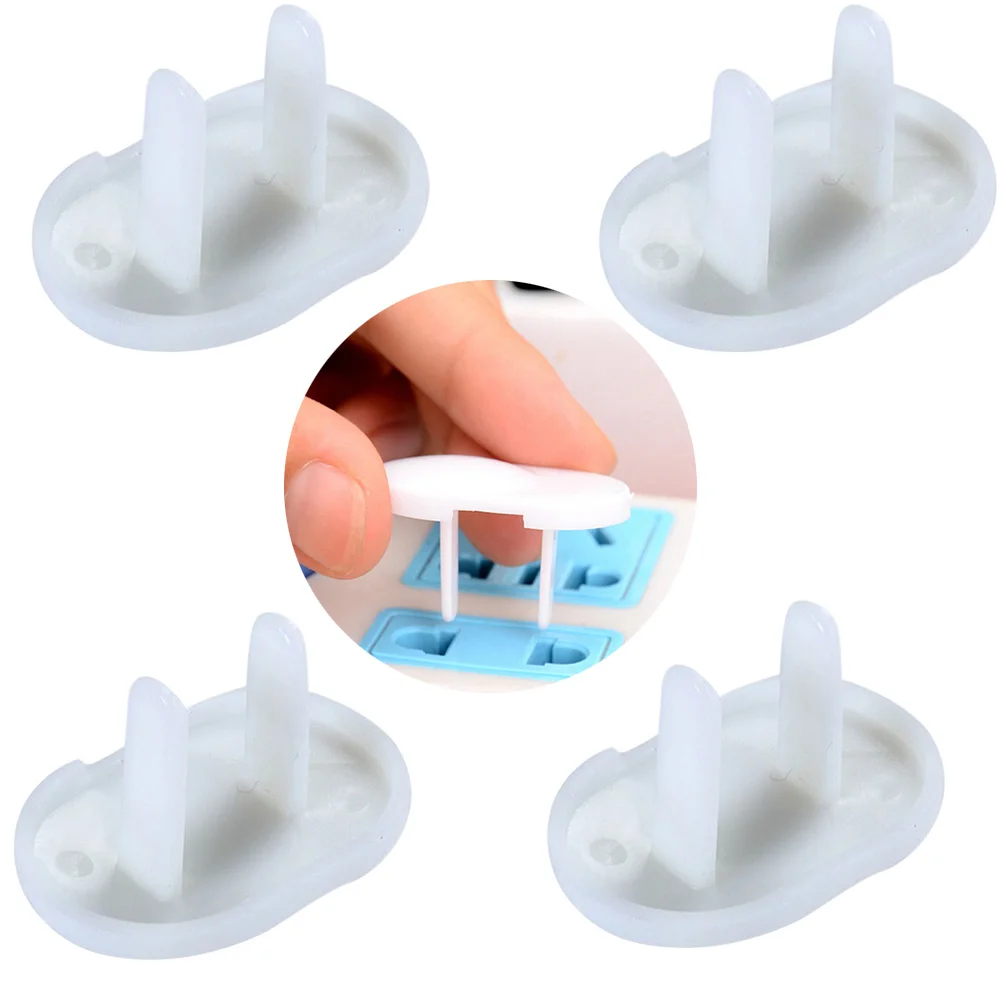 

50Pcs Safety Socket Covers Child Proof Electric Outlet Protectors Plug Socket Covers Secure ABS Plastic Baby Protection