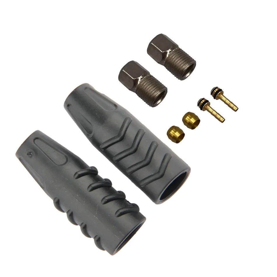 AliExpress nfox Electric Bike Mountain Road Hydraulic Brake Tubing Accessories Screws Copper Sleeve Oil Needle Custom Tube Parts Silicone Case