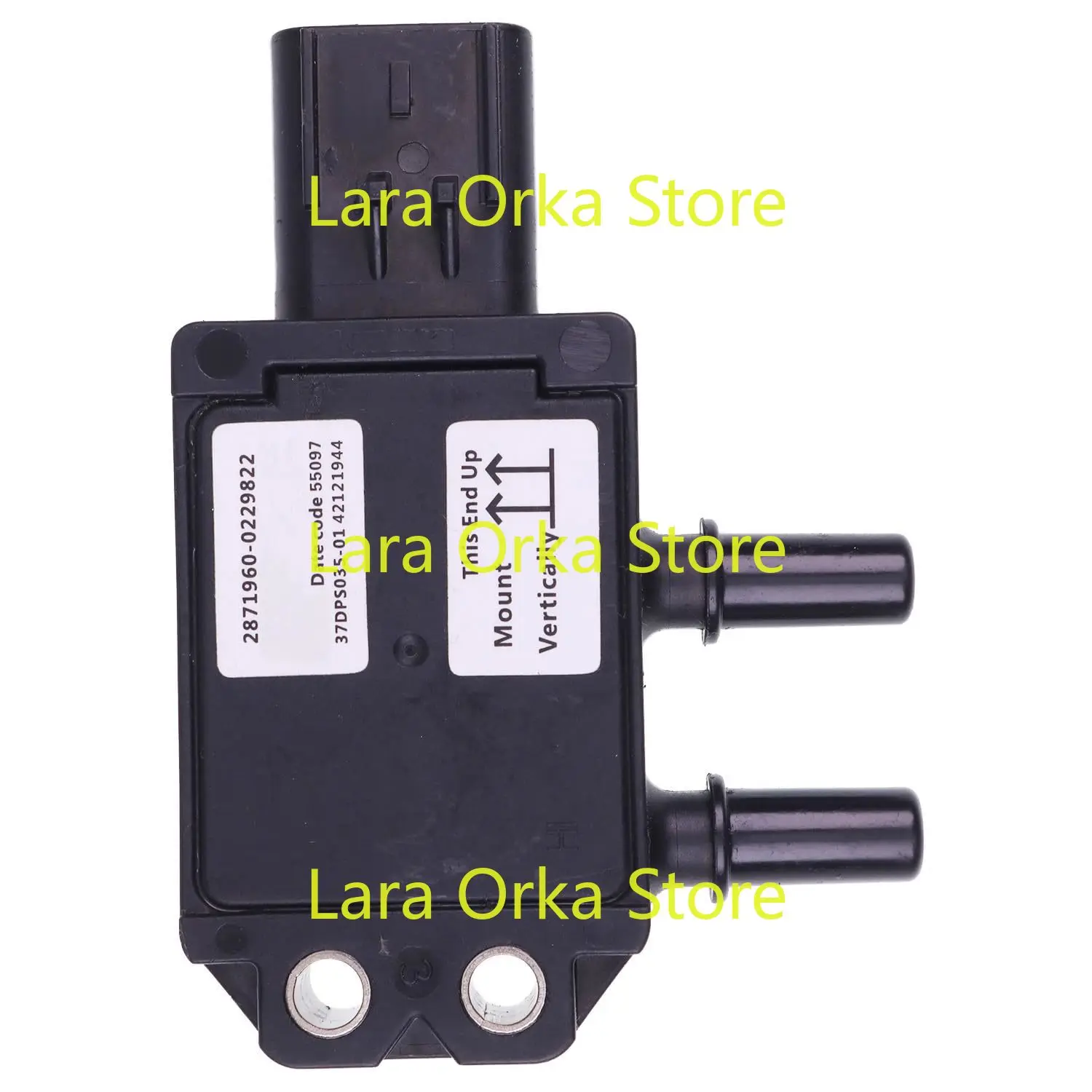 Exhaust Gas Differential Pressure Sensor 2871960 904-7127 Compatible with Cummins Freightliner Cascadia Coronado
