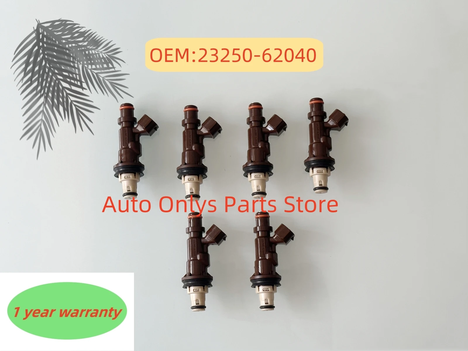 

6pcs High quality 23250-62040 23209-62040 Fuel Injectors For TOYOTA EU 4RUNNER 1998 LAND CRUISER LC90 1999~2002 3.4L 5VZ