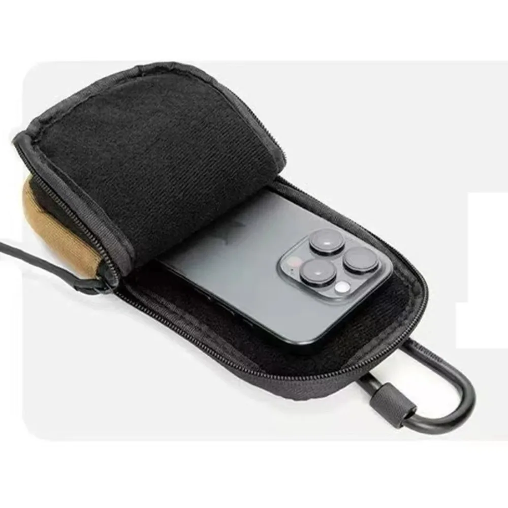 

Новая нейлоновая поясная сумка с регулируемыми ремнями и несколькими карманами, водонепроницаемый чехол для хранения