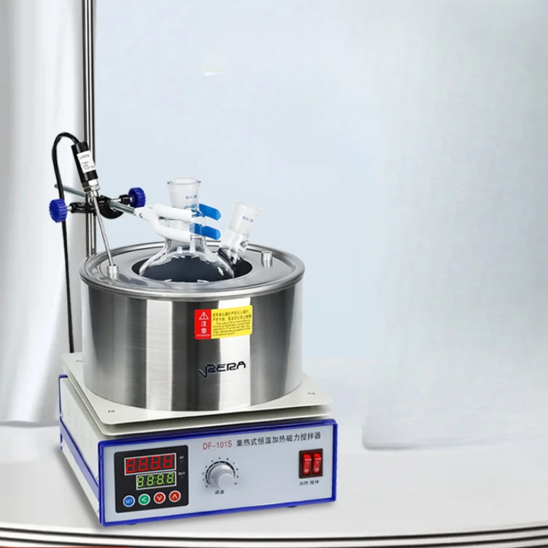 

Heat-collecting magnetic stirrer digital display constant temperature large capacity DF-101S water-oil bath mixer