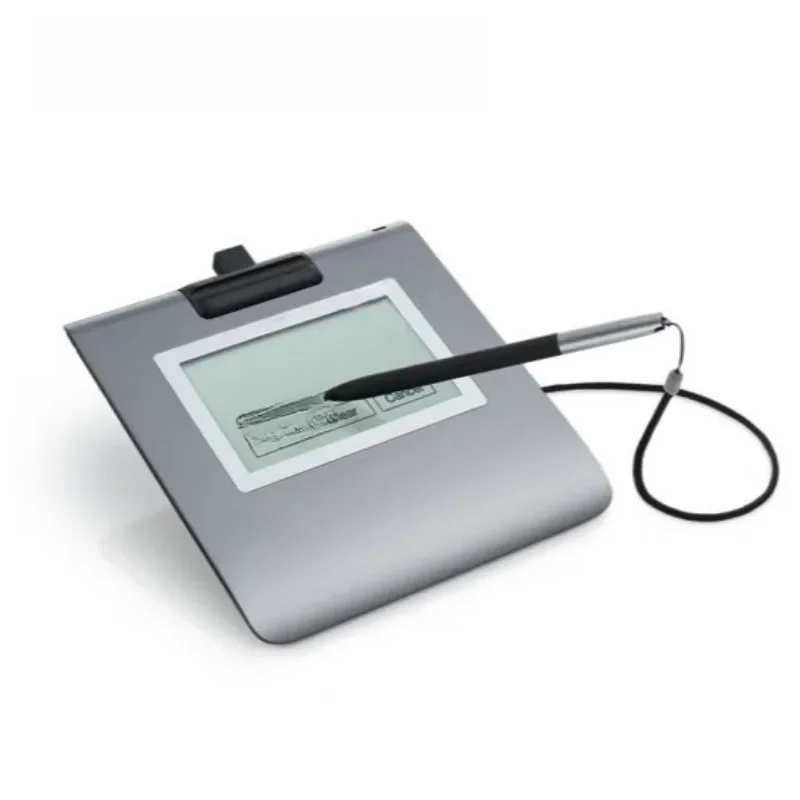 لوحة التوقيع الإلكترونية STU-430 توقيع مكتوب بخط اليد شاشة LCD توقيع صناعة الكتابة اليدوية الأصلية