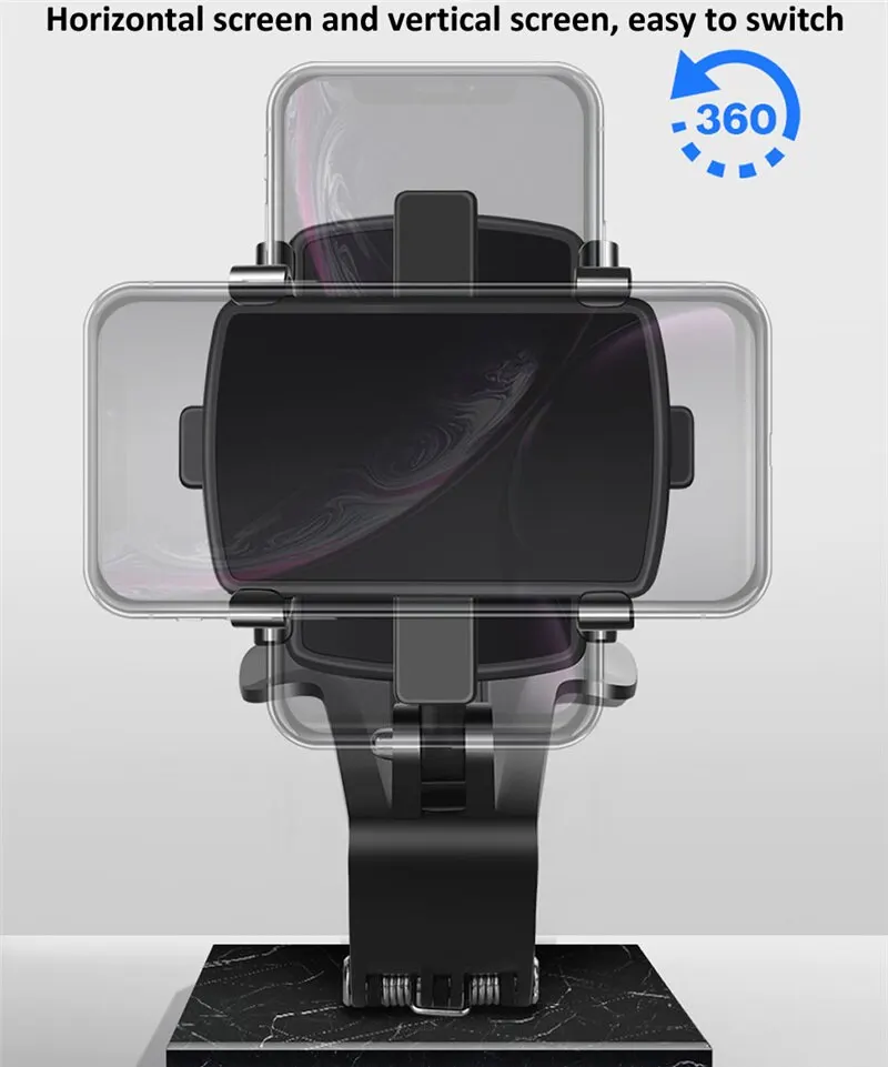 Universeller Auto-Handyhalter, Armaturenbrett-Clip-Halterung, GPS-Handyhalterung, Autohalterung für iPhone, Xiaomi, Huawei – Detail 5
