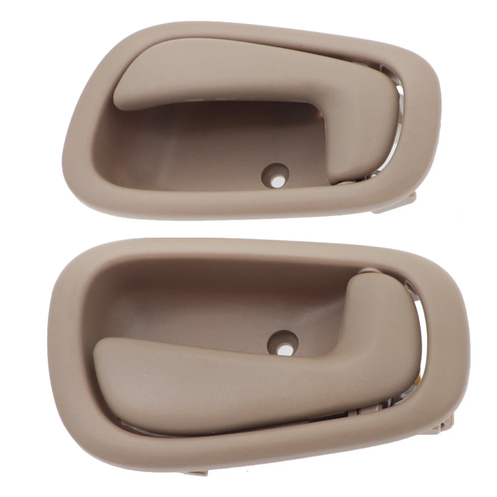 4 PCS Interior Door Handle Set for Toyota Camry 1997 -2001, Front & Rear Left Right Side Pull Handle Replacement Kit for Vehicle