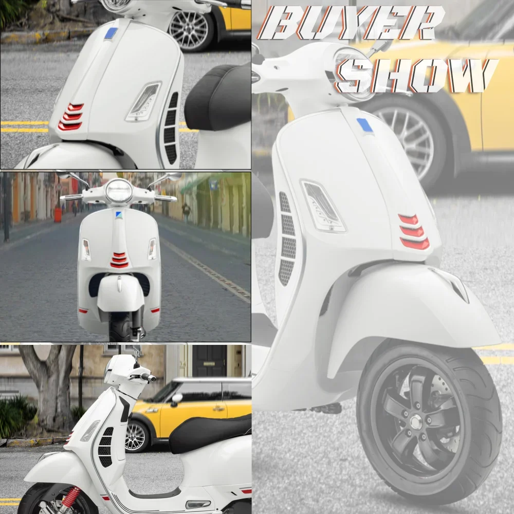 สําหรับVespa GTS125 GTS250 GTS300 GTV 300 2019-2022 รถจักรยานยนต์ด้านหน้าHorn Head FairingฝาครอบGTS 125 250 300 GTV300 อุปกรณ์เสริม