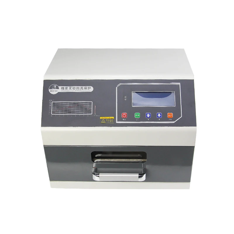 

Zhengbang Desktop Precision Lead-free Reflow Oven Machine ZB2015HL With Infrared Heating Tube For PCB Welding