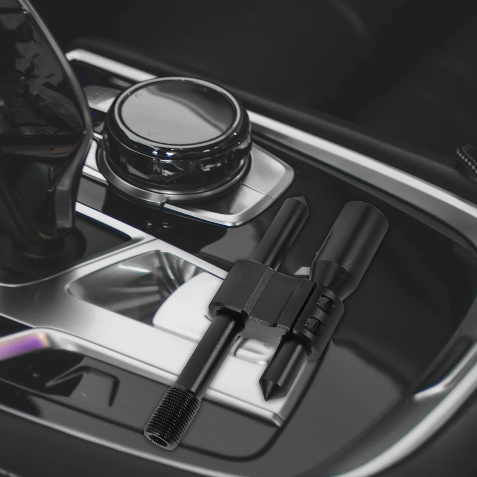 

Adjustable Gear Shift Knob Extender Universal Aluminum Shifter Extension For Manual Cars Stick Lever Handle With Durable Design