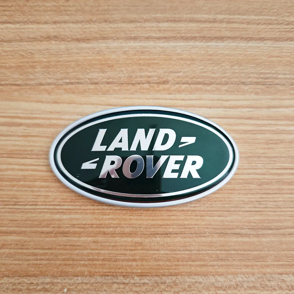 3D Logo Land Rover Badge Car Front Grille Emblem Rear Trunk Sticker For Land Range Rover Discovery Evoque Defender Accessories