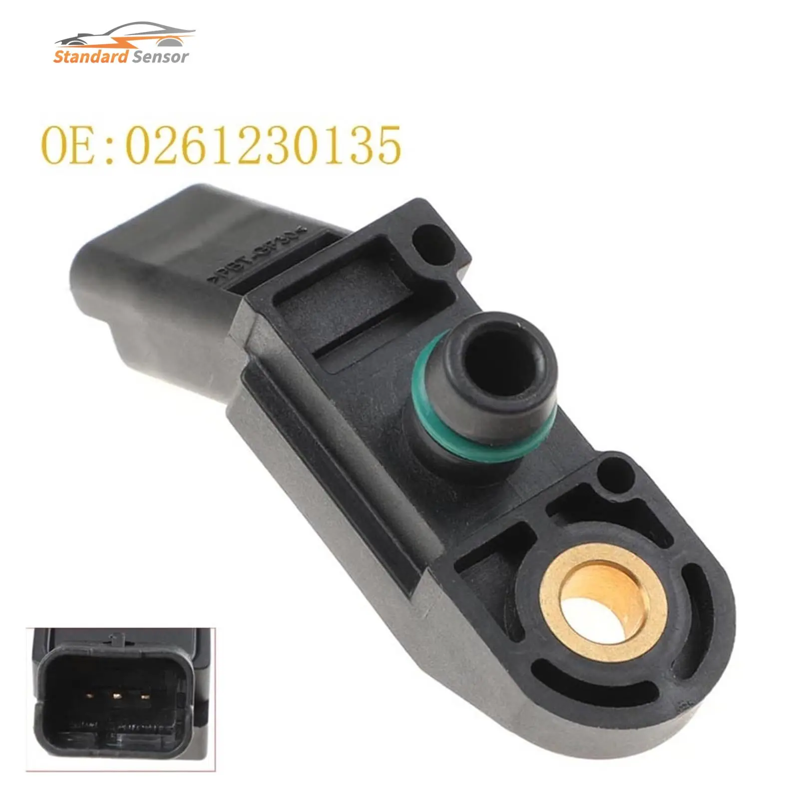 

0261230135 Intake Air Manifold Absolute Boost Pressure MAP Sensor Car Fit For MINI Cooper S R55 R56 R57