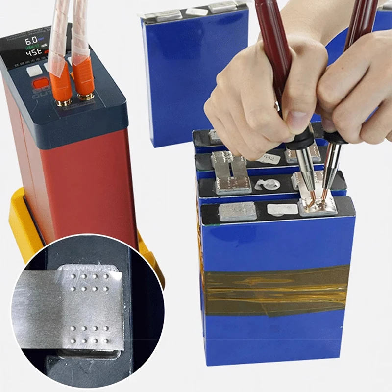 801H Single Battery Spot Welding machine, Iron Lithium Power Battery Aluminum to nickel pulse butt welding machine 21KW