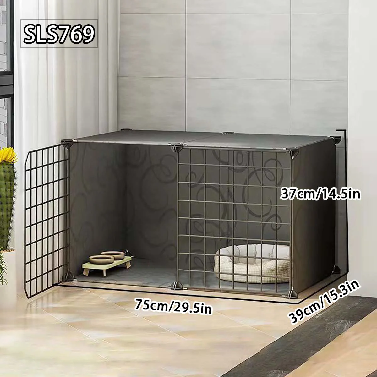 Cat cage Home Indoor Cat Villa Cat House Free Space Cattery Adult cat cage Large cat cabinet cat enclosure