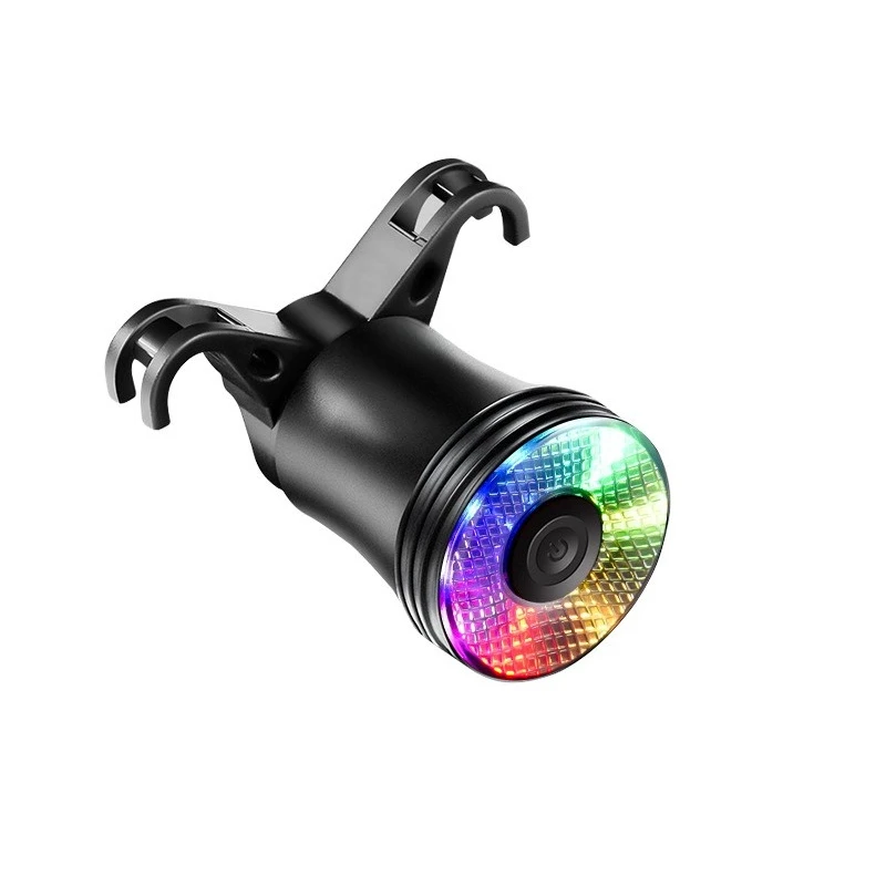 Bicycle aluminum alloy taillights, bicycle night riding warning lights, mountain road bikes, intelligent sensing brake lights