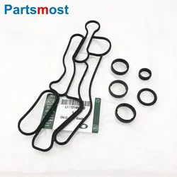 LR013149 LR040738 LR061969 OIL COOLER O'RING GASKET SET FOR LAND ROVER 3.0 V6 DISCOVERY 4 RANGE ROVER SPORT LR013151 013161 162