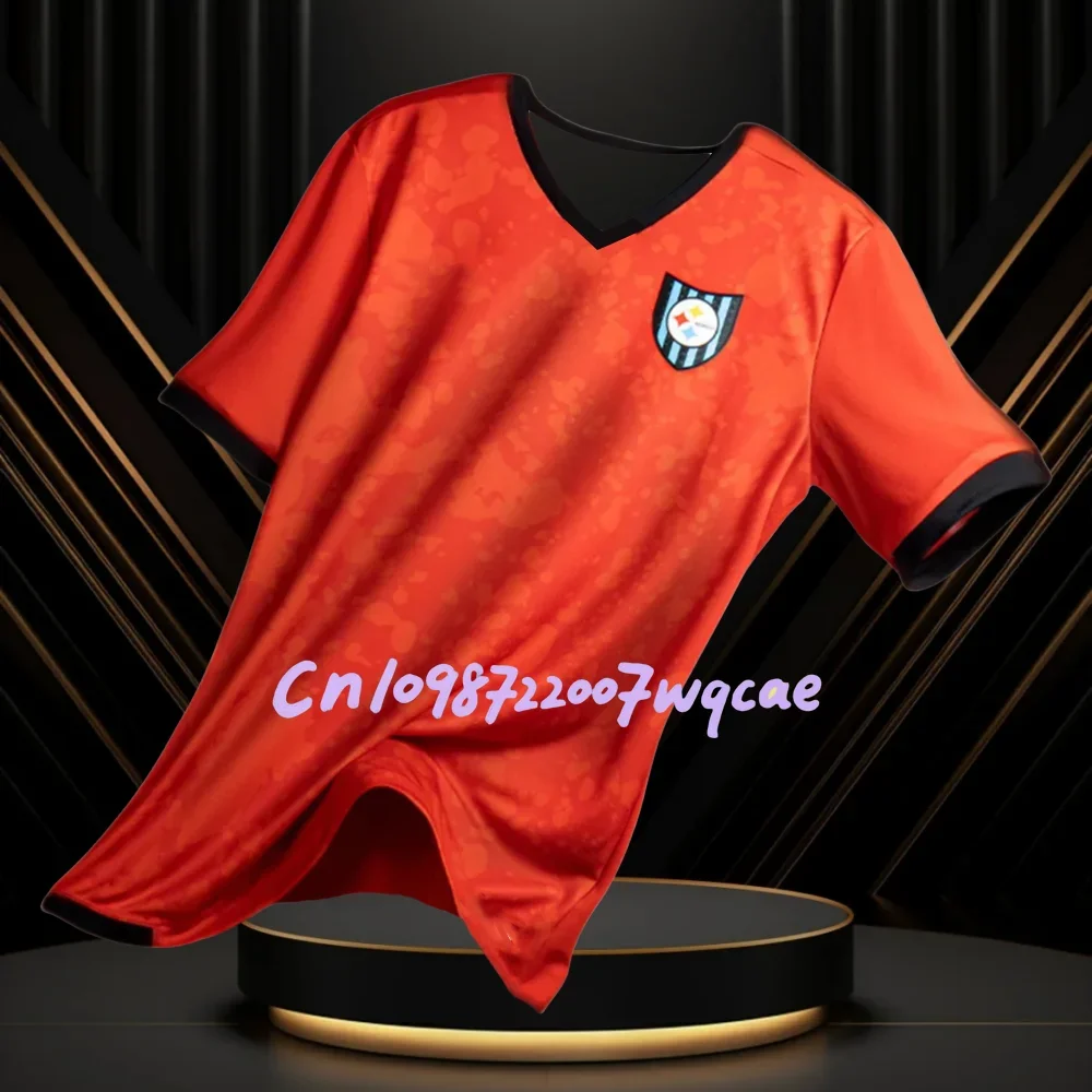 

CD Huachipato Short Sleeve 2025 Mens Home & Away Football Shirt Youth Oversized Soccer Training Uniform Unisex Jersey Moto