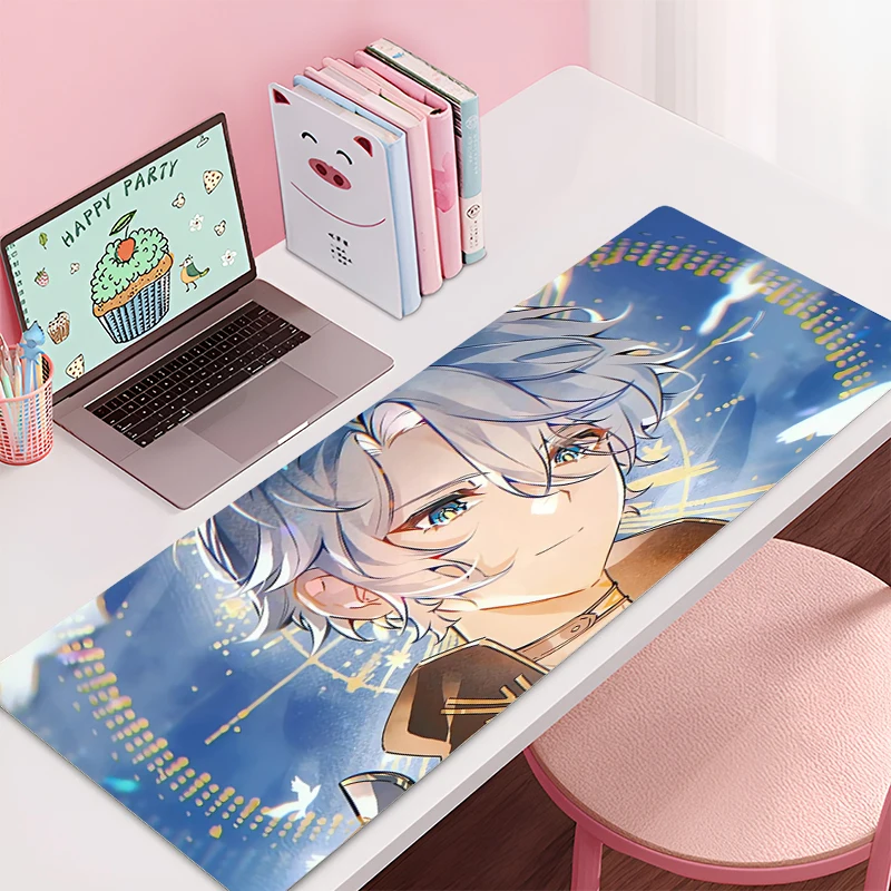 

Gaming Mouse Pad Honkai: Star Rail Phainon Accessories Office Gamer Keyboard Desk Mat Non-Slip ground mat Large PC game Mousepad