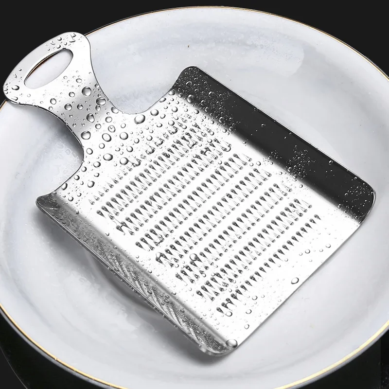 Stainless Steel Garlic Crusher Ginger Wasabi Grater Mustard Grinder Vegetable Press Device Chopper Cutter Home Kitchen Tool