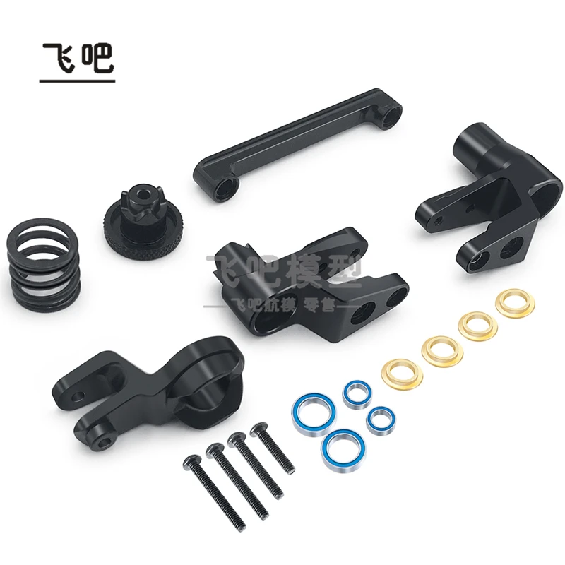 

Metal Steering Assembly Set for 1/10 RC Crawler Car AXIAL SCX10 II 90046 RC4WD D90 VS4 JIMNY Cherokee Jeep Chevrolet TRX6 DIY